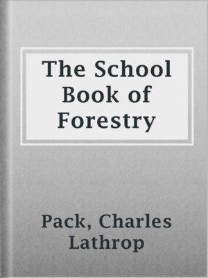 cover image of The School Book of Forestry